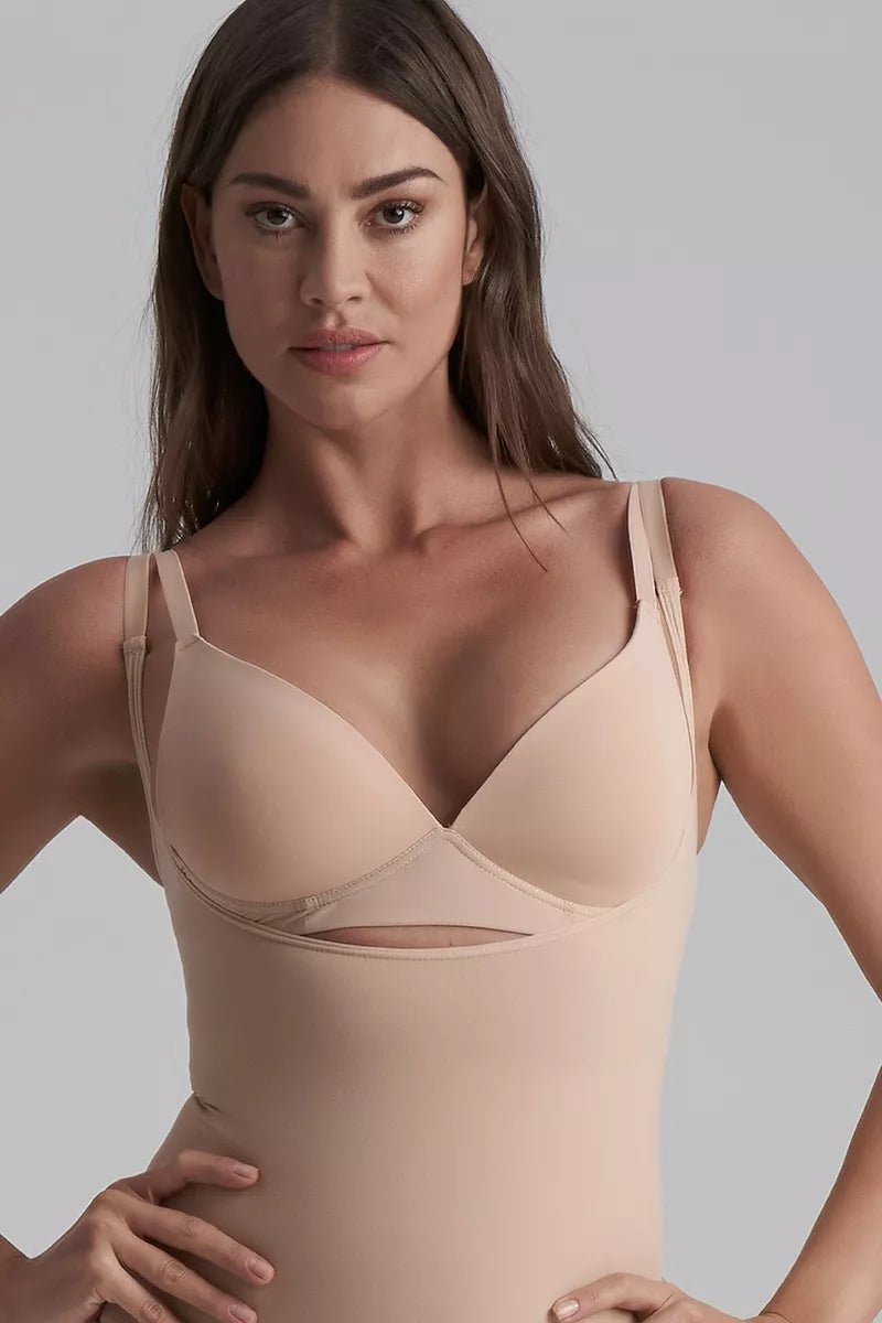 ByeBra High compression shaping bodysuit SOFT TOUCH NUDE