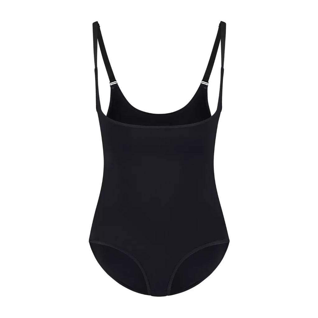ByeBra High compression shaping bodysuit SOFT TOUCH OPEN BUST BLACK