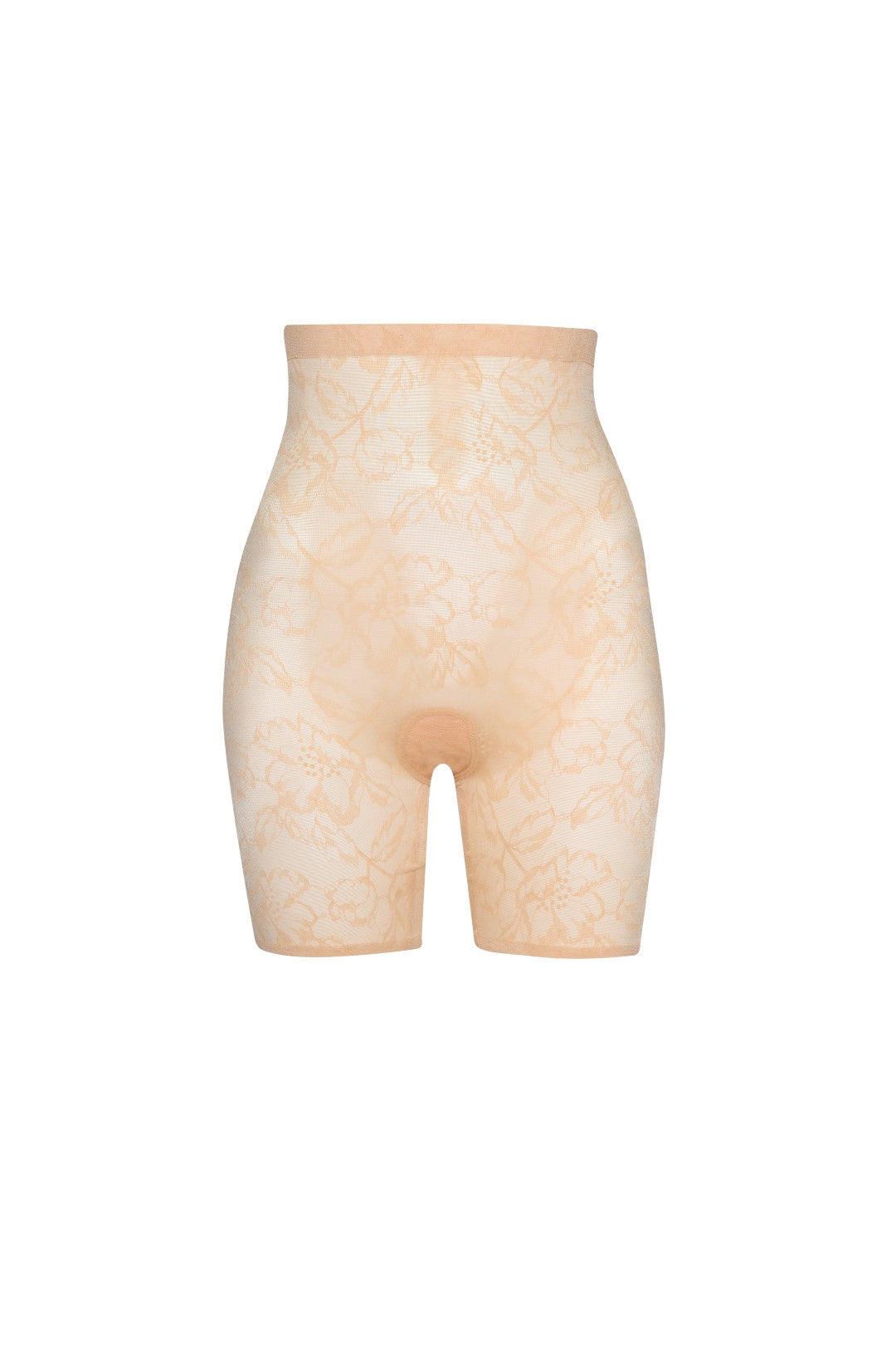 ByeBra Vidutinės kompresijos formuojantys šortukai LACY SHAPING SHORT BEIGE LACE