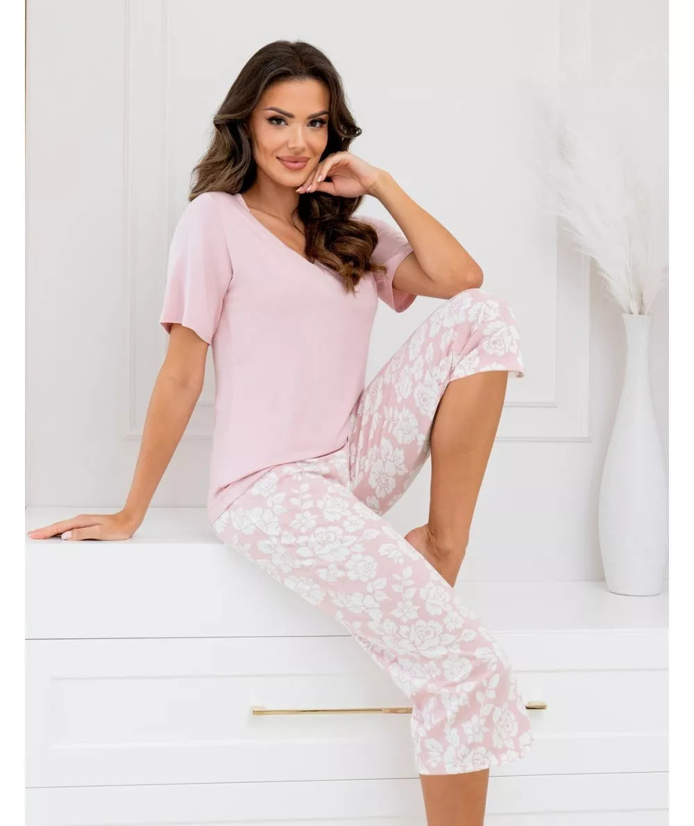 Donna Medvilninė pusilgė pižama ROSALIA 3/4