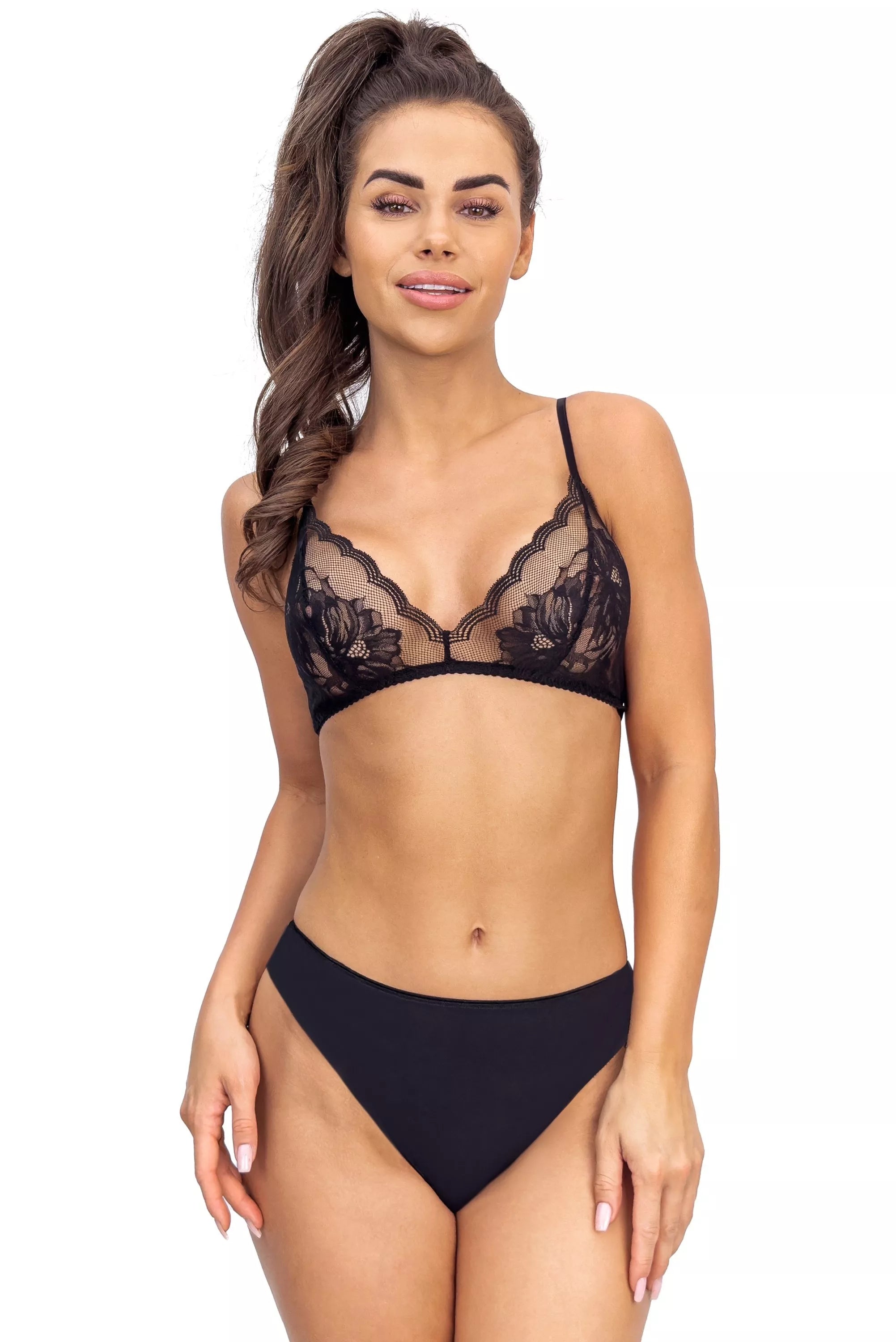 Donna Apatinių komplektas LACE SOFT 118 BLACK