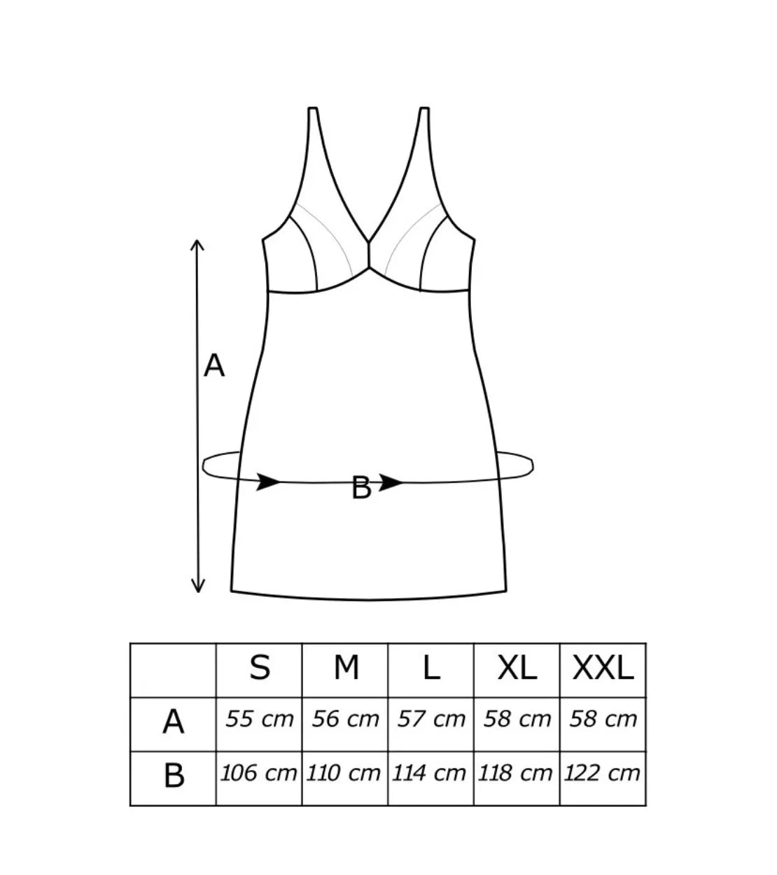 Donna Satino naktinukai MARI ECRU