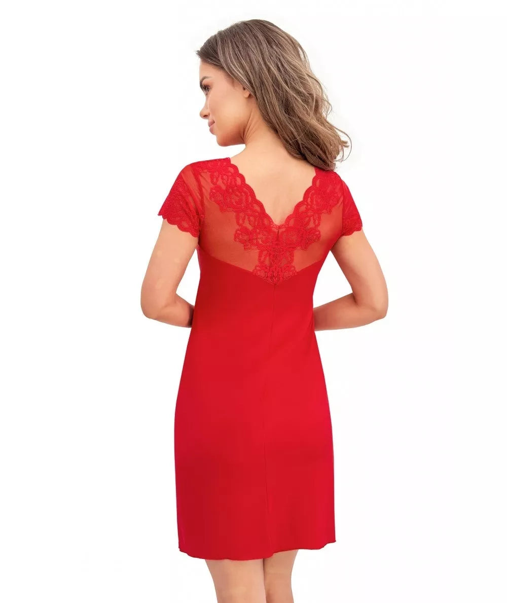 Donna Viskozės naktinukai IVANA RED