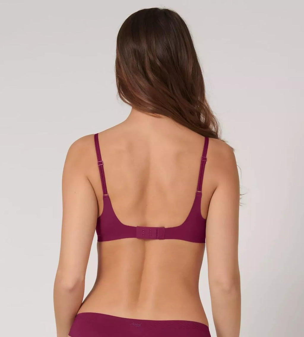 Sloggi Bevielė besiūlė liemenėlė BODY ADAPT SOFT, tamsi rožinė