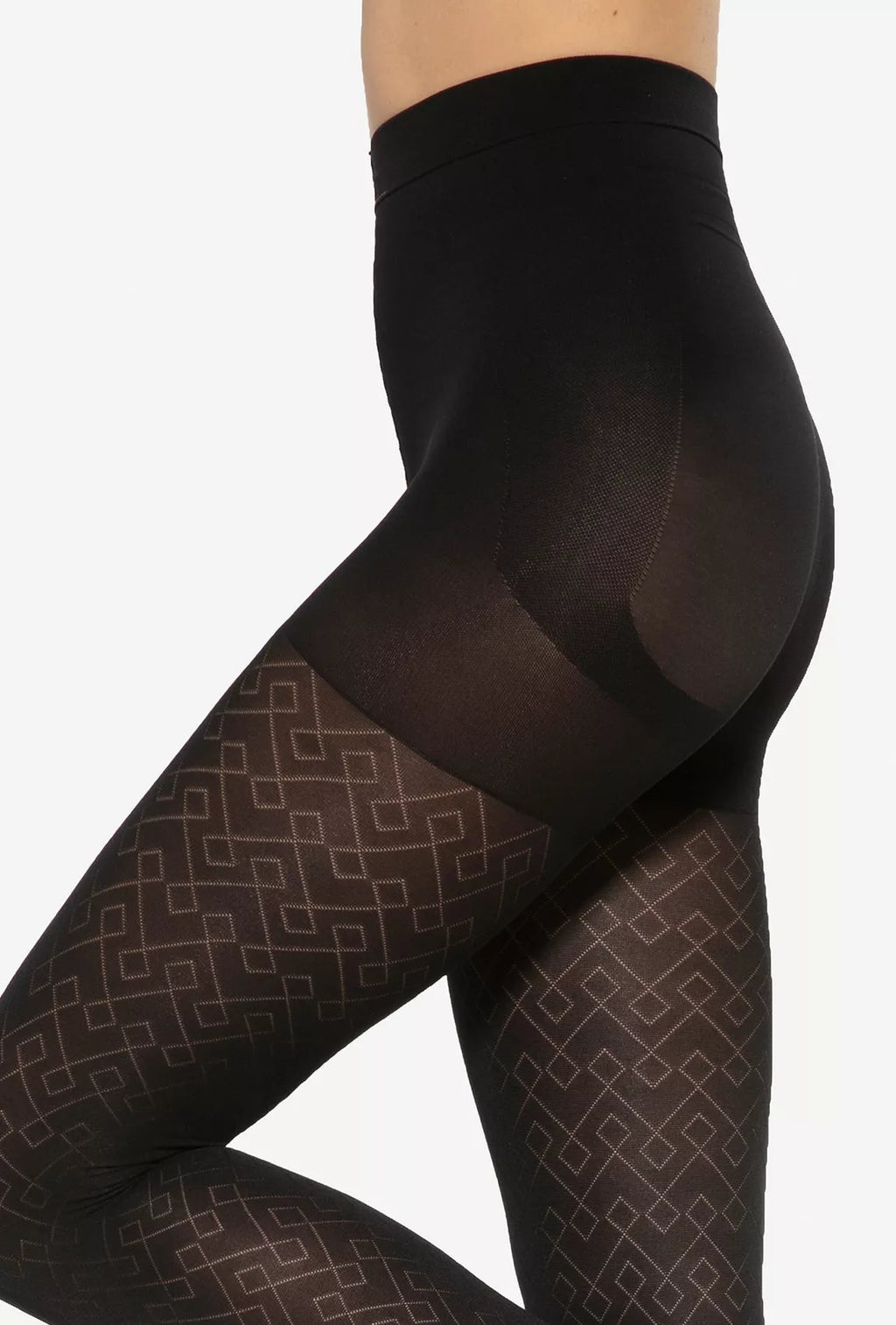 Gatta Koreguojančios pėdkelnės su push-up MODELINE 03, juoda