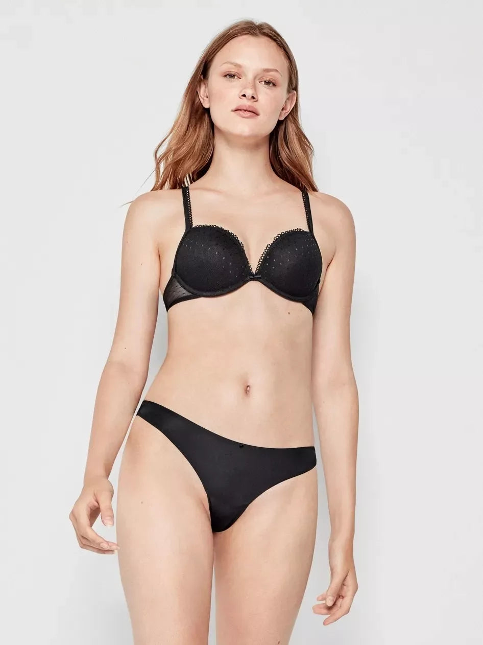 Gisela Braziliškų 2 vnt. kelnaičių rinkinys BLACK LACE