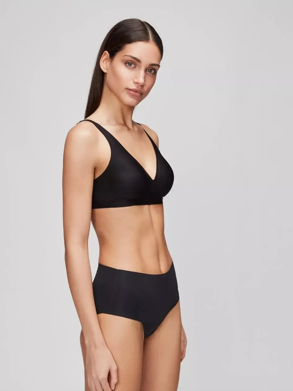 Gisela Lazeriu kirpta bevielė liemenėlė COMFY BLACK