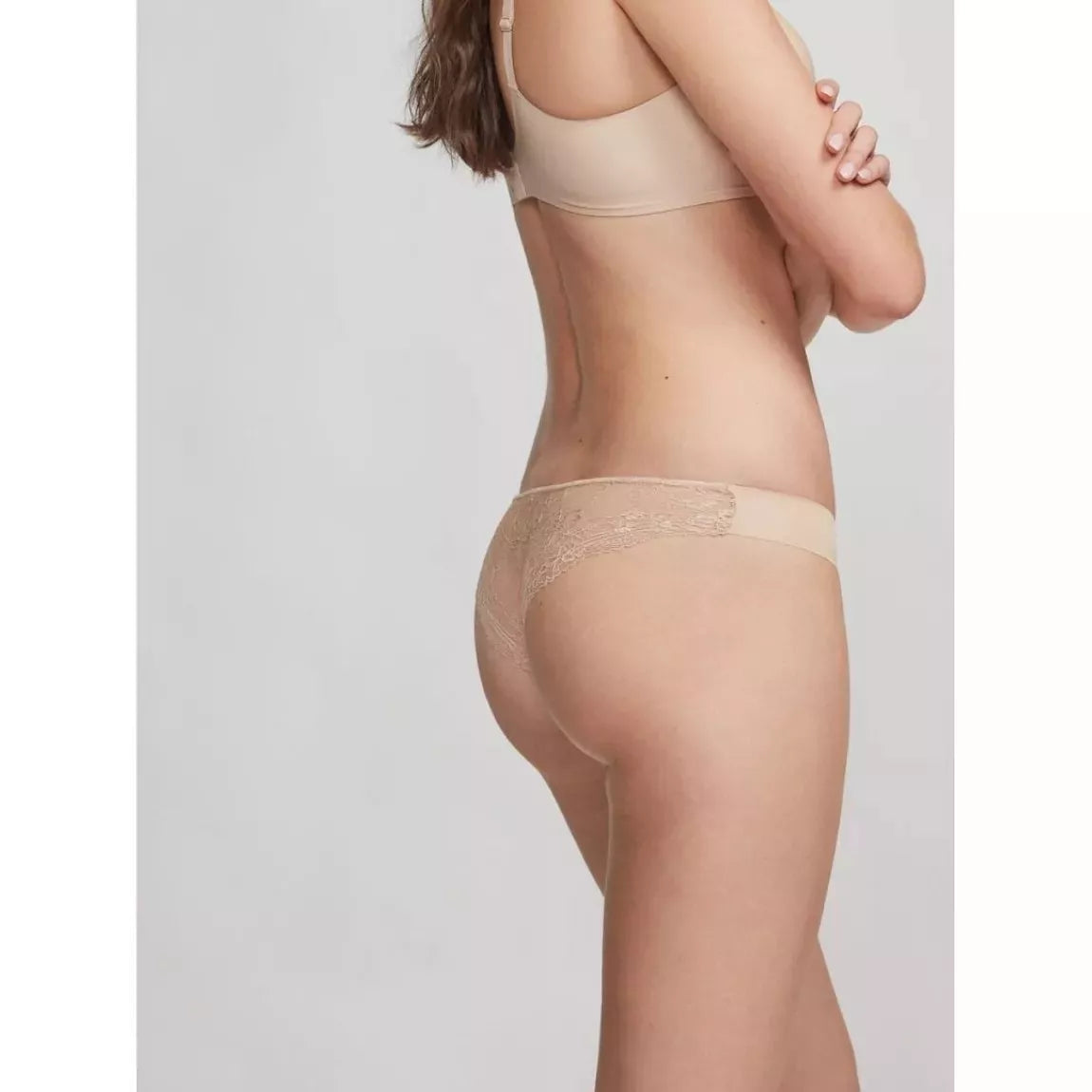 Gisela Lazeriu kirptos braziliškos kelnaitės LACE NUDE