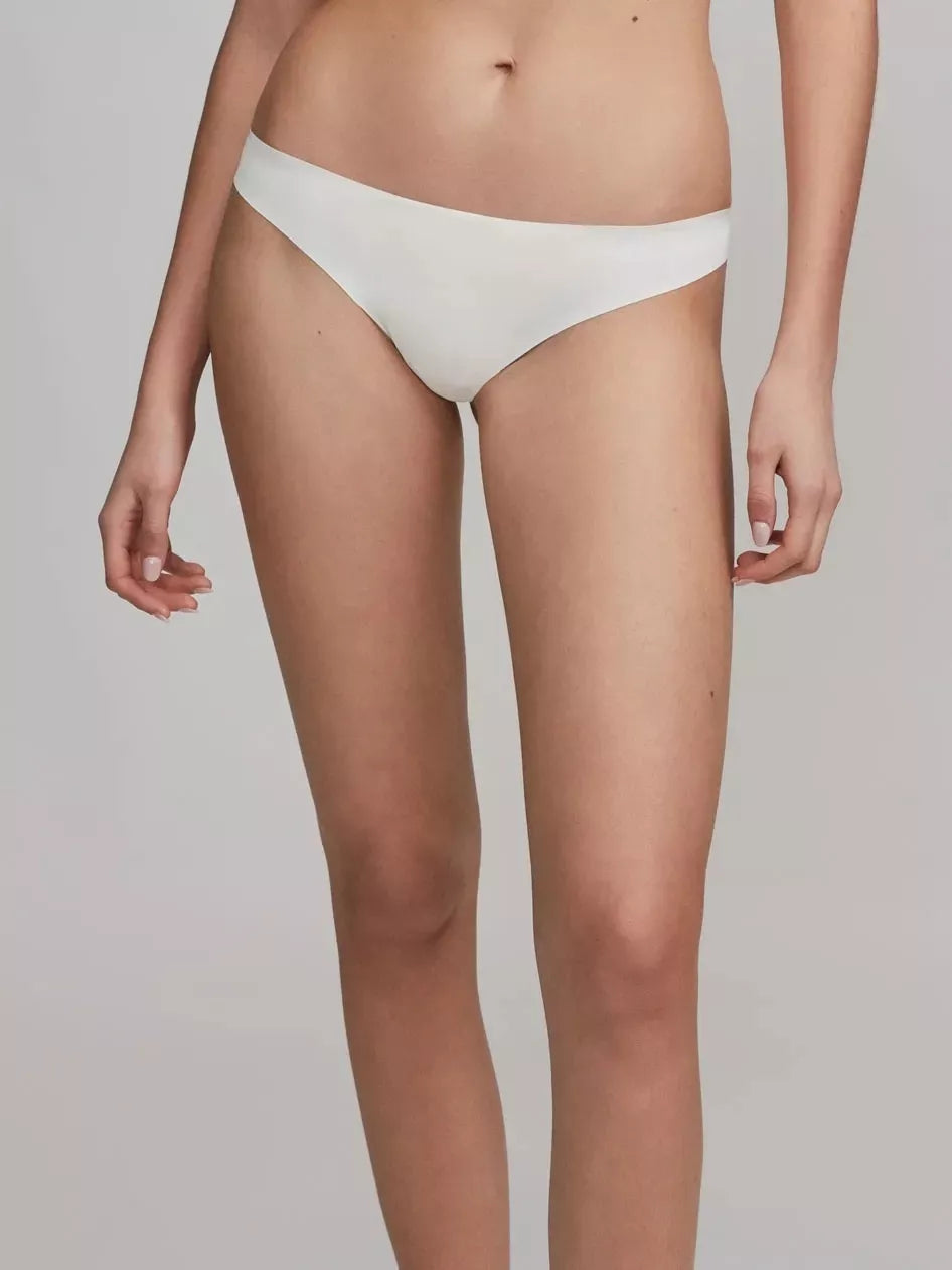 Gisela Lazeriu kirptos braziliškos kelnaitės LACE WHITE