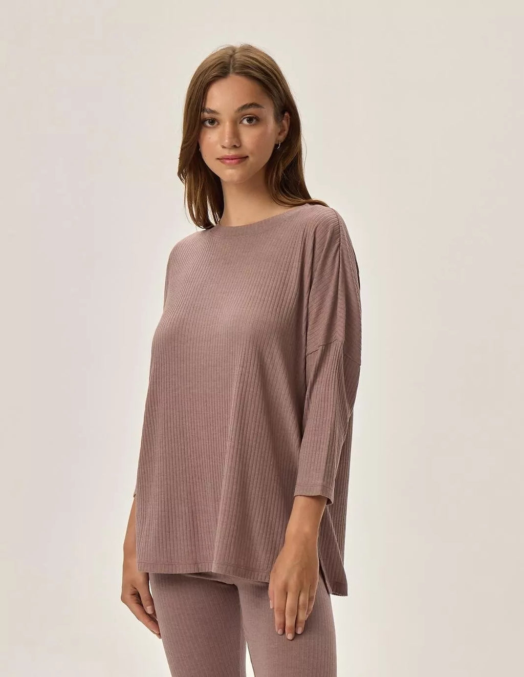 Henderson Ladies Long pyjamas with trousers FRAU COFFEE