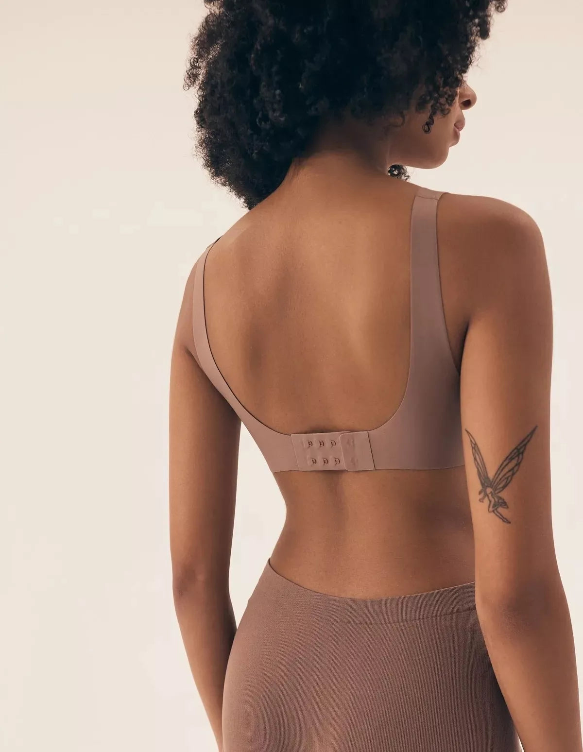 Henderson Ladies Lazeriu kirpta bevielė liemenėlė BAKE MAUVE