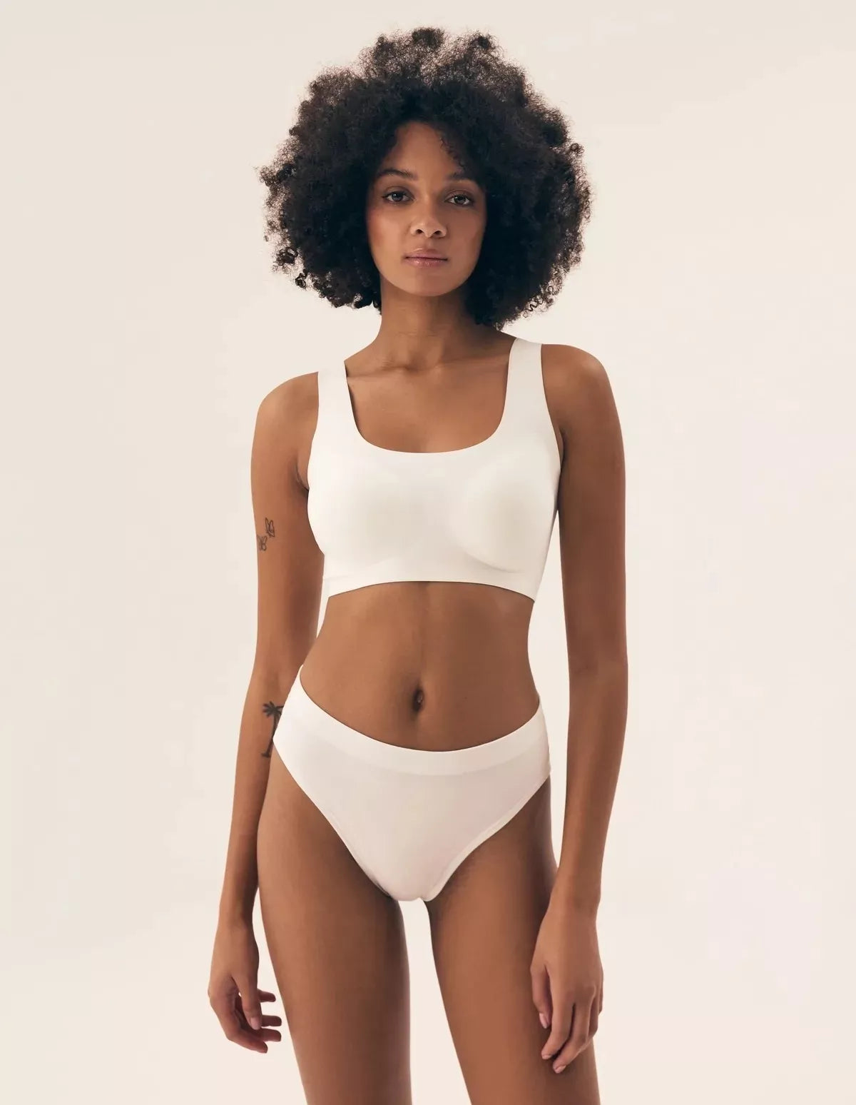 Henderson Ladies Lazeriu kirpta bevielė liemenėlė BIRD ECRU