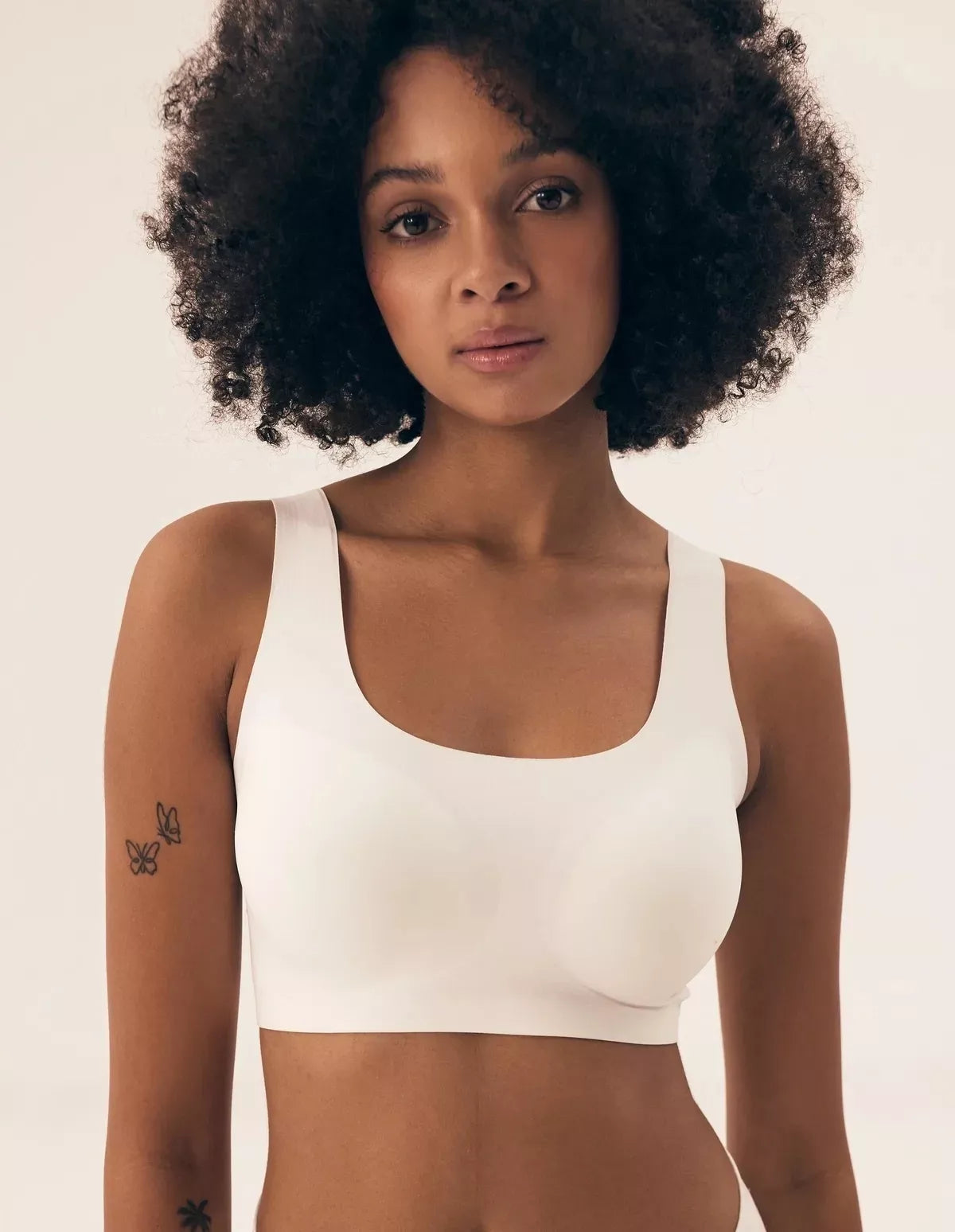 Henderson Ladies Lazeriu kirpta bevielė liemenėlė BIRD ECRU