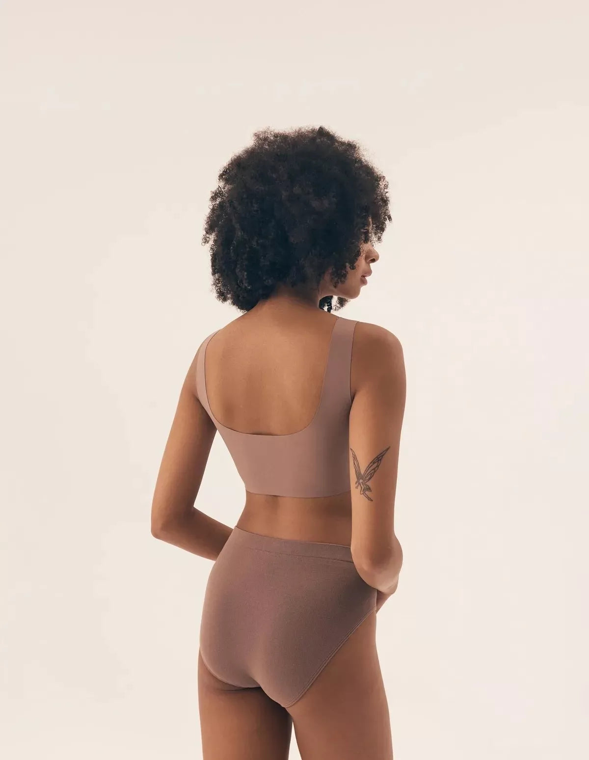 Henderson Ladies Lazeriu kirpta bevielė liemenėlė BIRD MAUVE