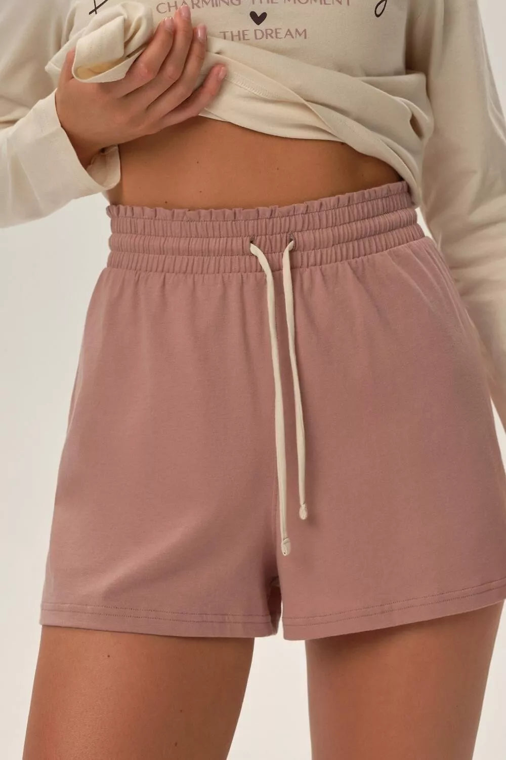 Henderson Ladies Cotton Pajamas with Shorts FREJA