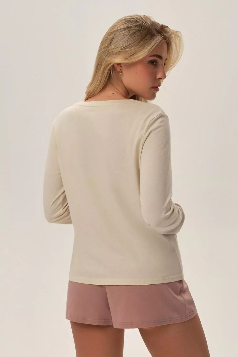 Henderson Ladies Cotton Pajamas with Shorts FREJA