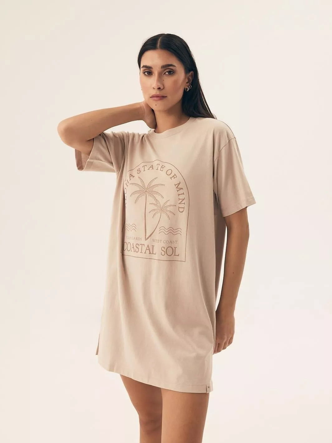 Henderson Ladies Medvilniniai oversize naktinukai NULES