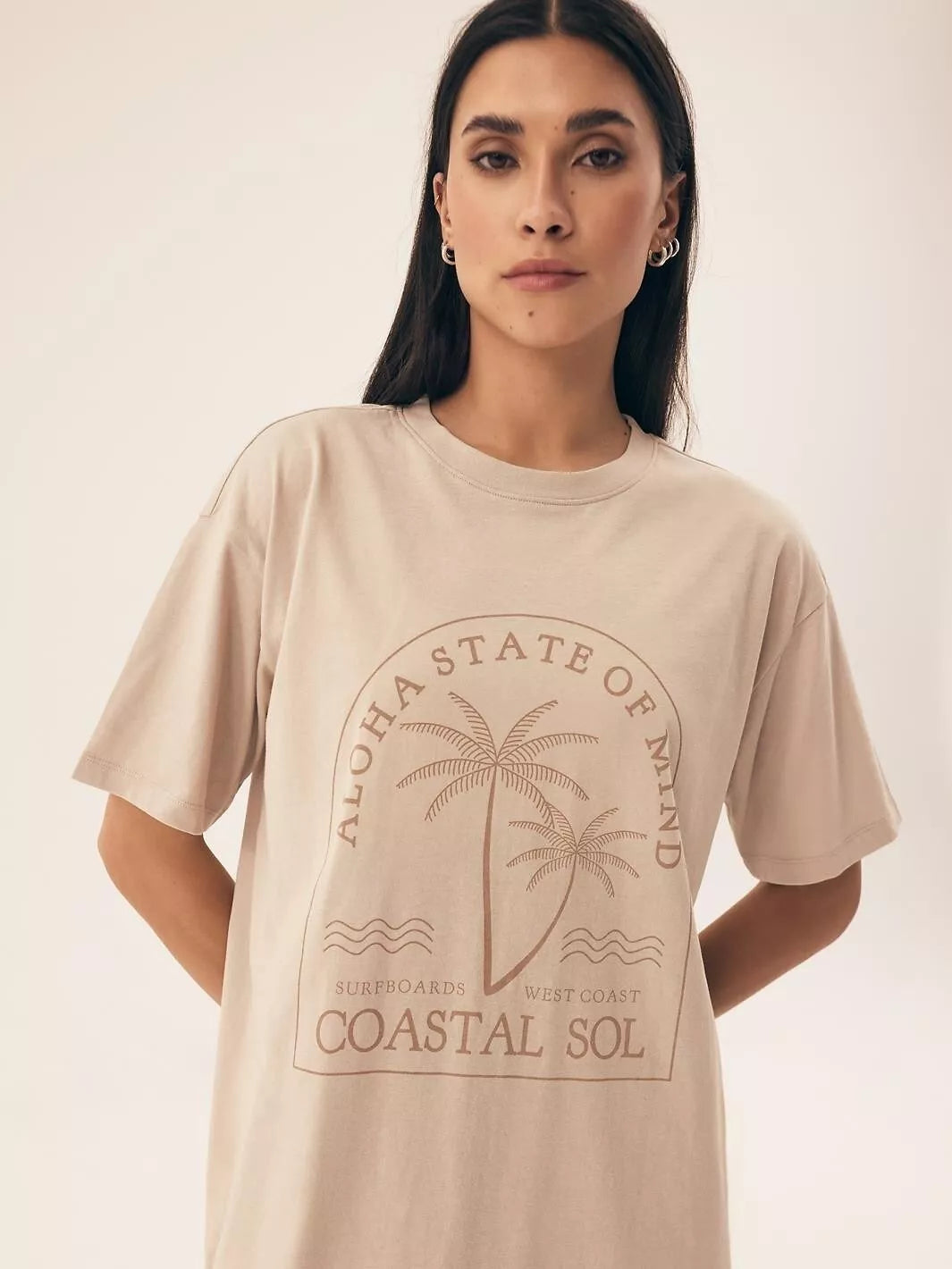 Henderson Ladies Medvilniniai oversize naktinukai NULES