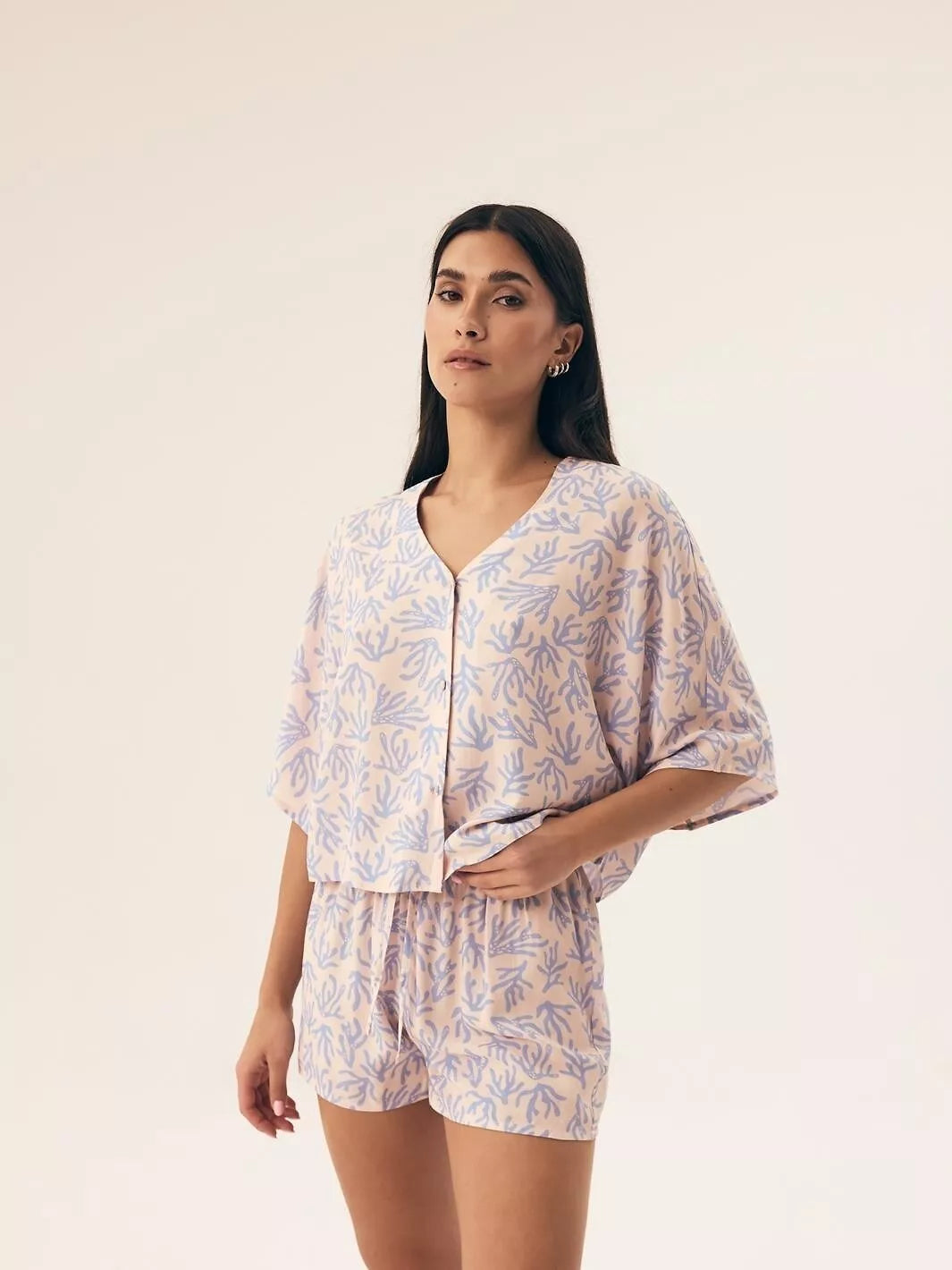 Henderson Ladies Viscose Pajamas with Shorts NADAR