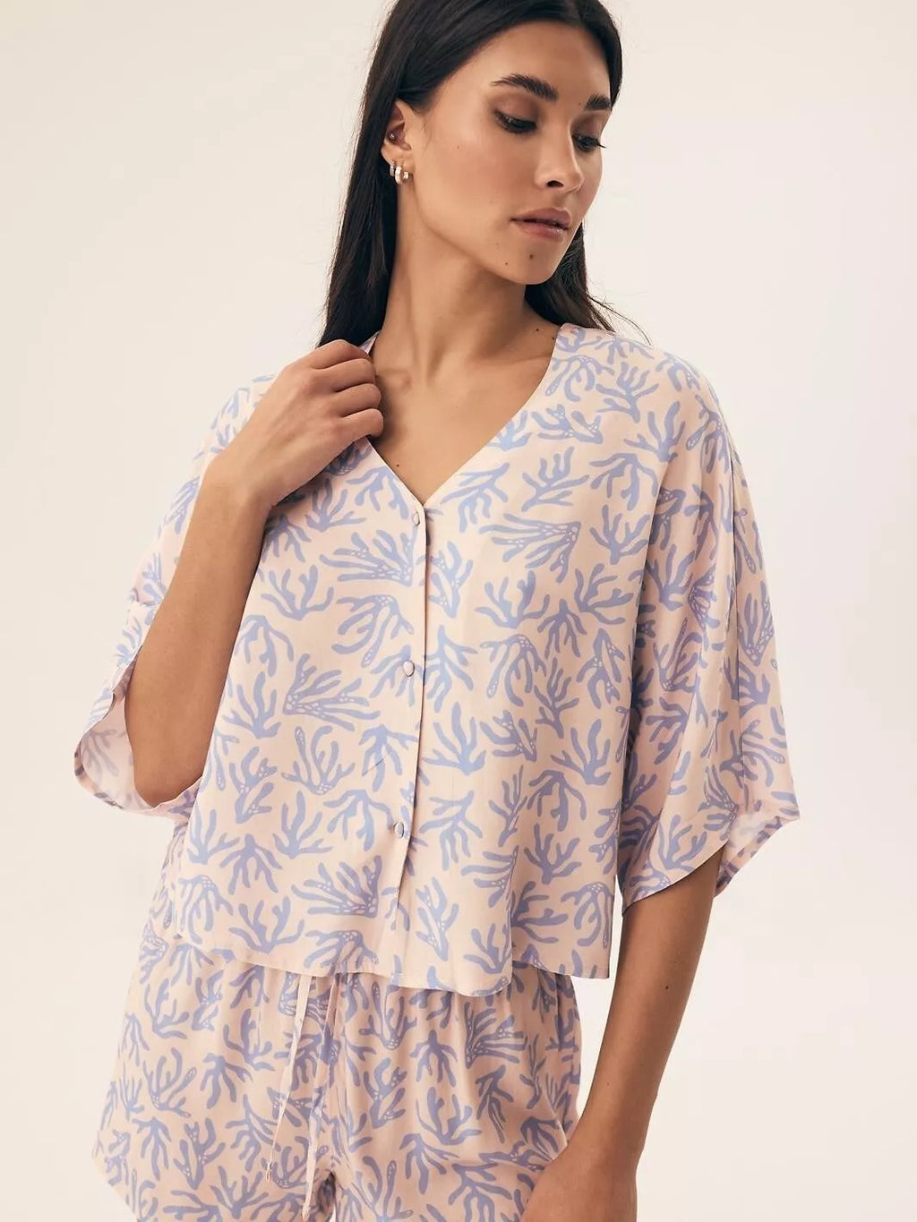 Henderson Ladies Viscose Pajamas with Shorts NADAR