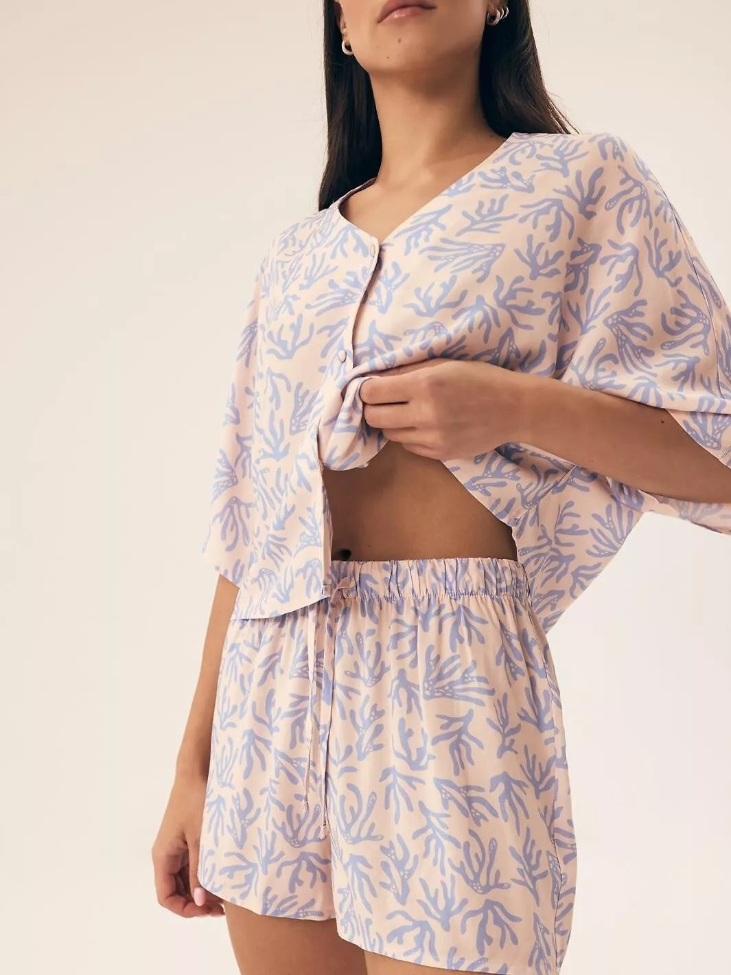 Henderson Ladies Viscose Pajamas with Shorts NADAR