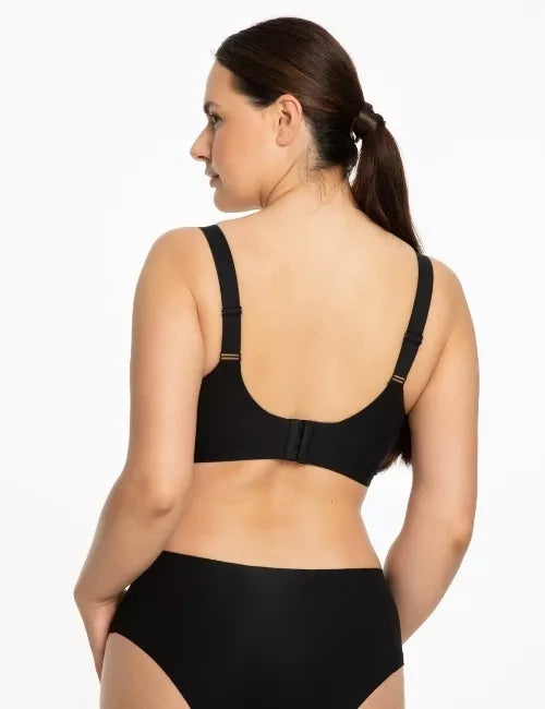 Julimex Bevielė liemenėlė JELLY BRA COMFORT BLACK