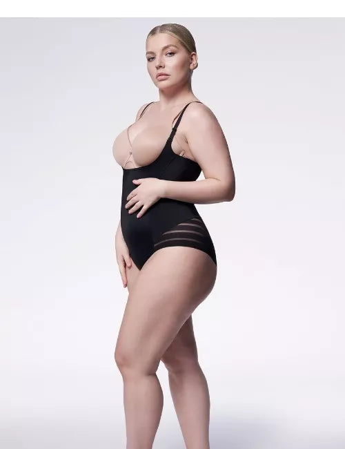 Julimex Formuojantis stiprios kompresijos besiūlis bodis-glaustinukė 119, juodas