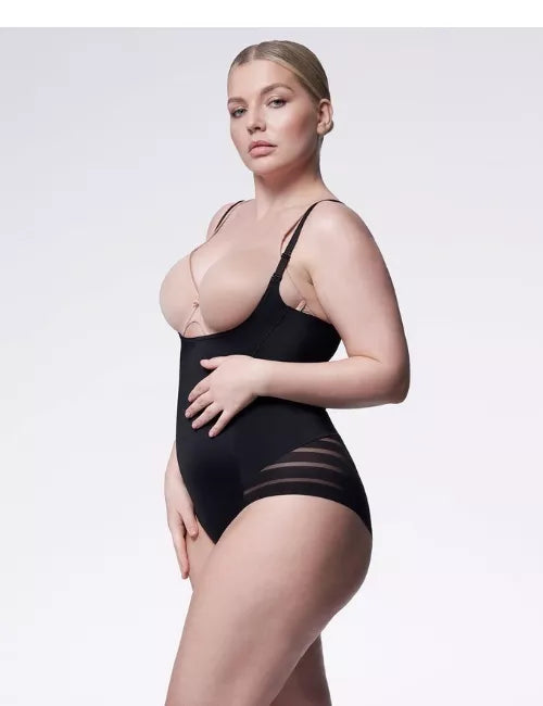 Julimex Formuojantis stiprios kompresijos besiūlis bodis-glaustinukė 119, juodas