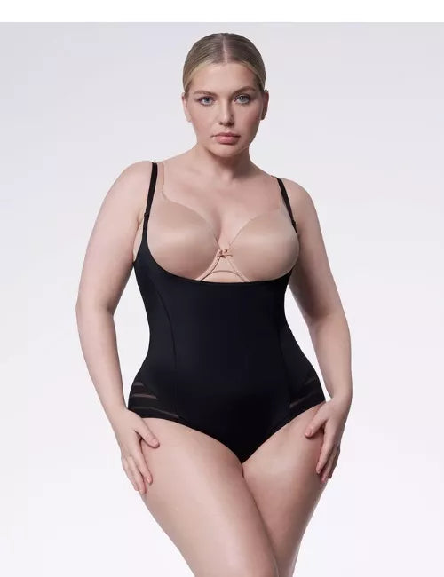 Julimex Formuojantis stiprios kompresijos besiūlis bodis-glaustinukė 119, juodas