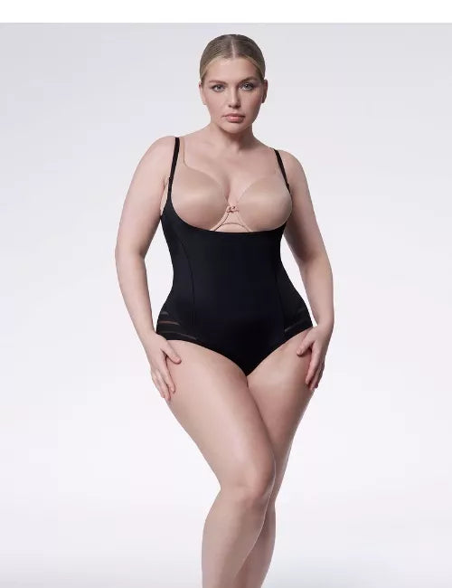 Julimex Formuojantis stiprios kompresijos besiūlis bodis-glaustinukė 119, juodas