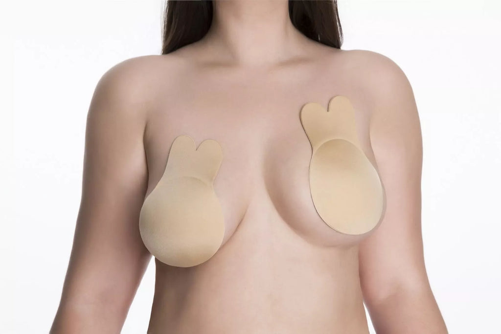 Julimex Krūtinę pakeliantys spenelių lipdukai RABBIT NUDE