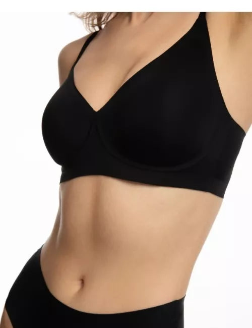 Julimex Paminkštinta liemenėlė SIMPLE T-SHIRT BRA BLACK