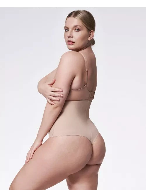 Julimex Stiprios kompresijos formuojančios tanga kelnaitės 275 NUDE