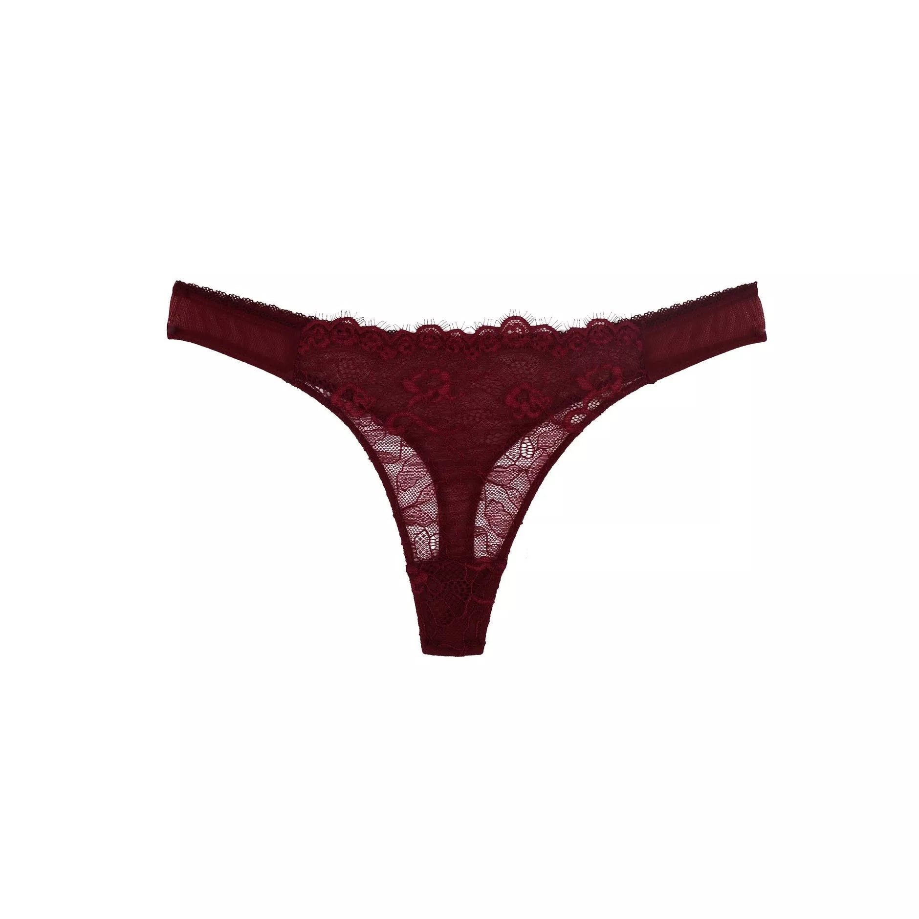 MrMiss Kelnaitės tanga CATALINA, bordo