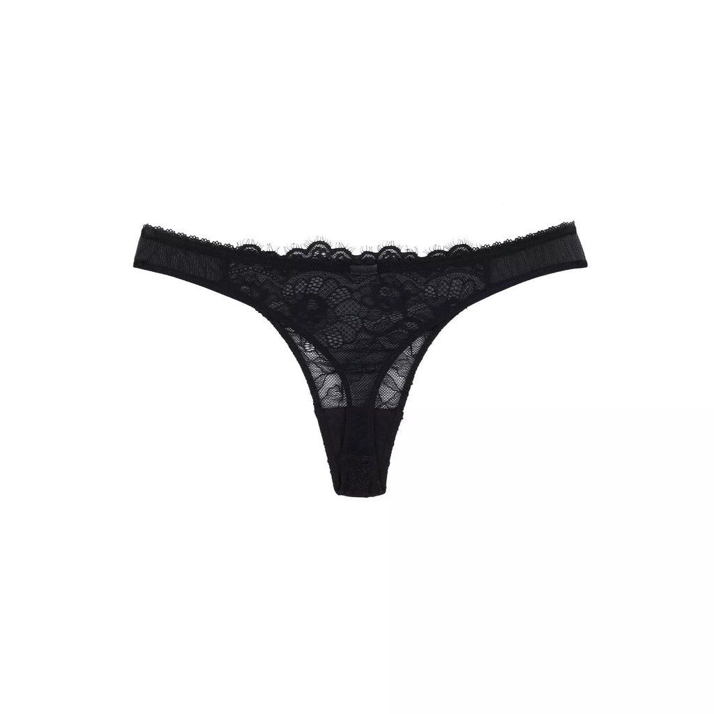 MrMiss Kelnaitės tanga CATALINA, juoda