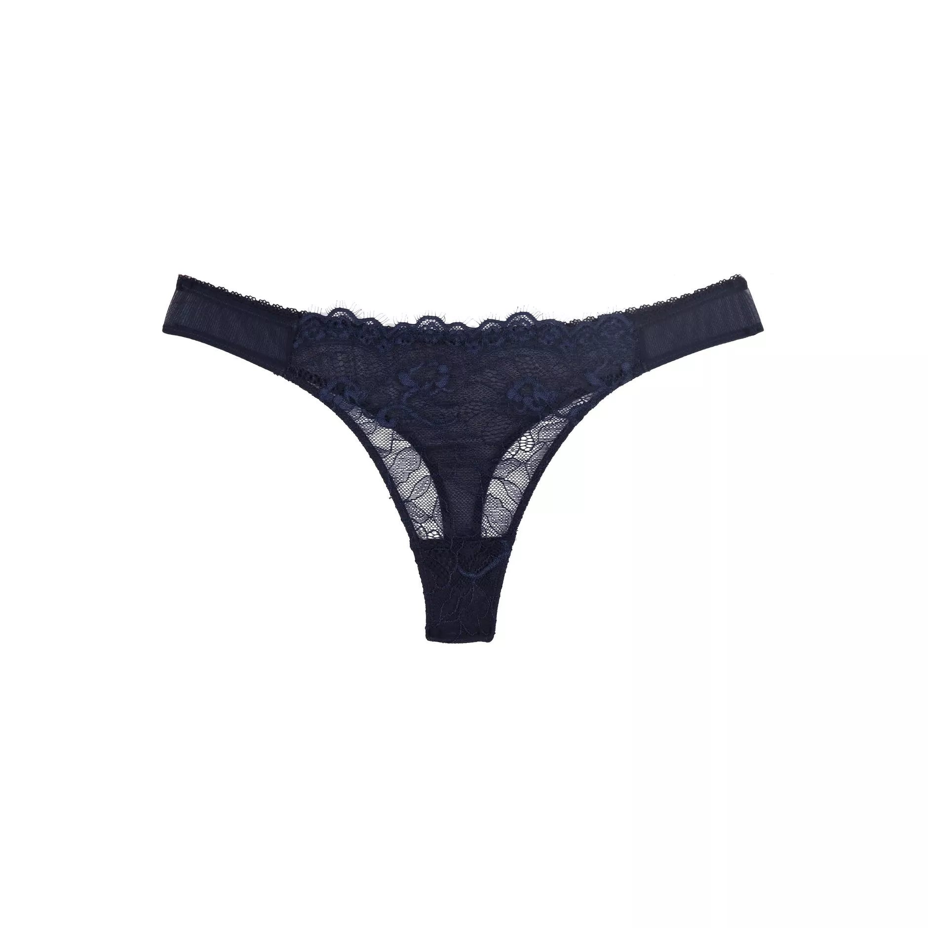 MrMiss Kelnaitės tanga CATALINA, tamsiai mėlyna