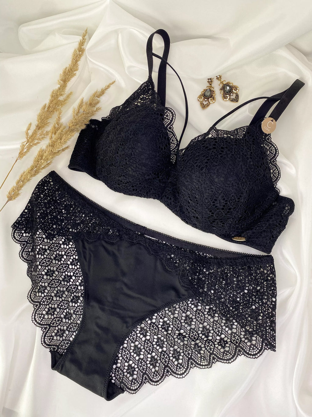 MrMiss Liemenėlė LUCIA, juoda