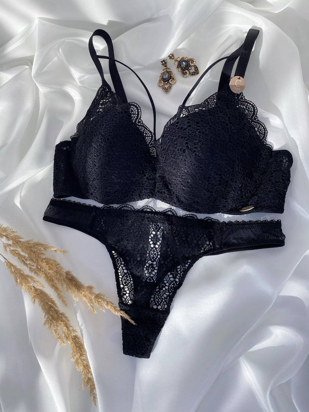 MrMiss Liemenėlė LUCIA, juoda