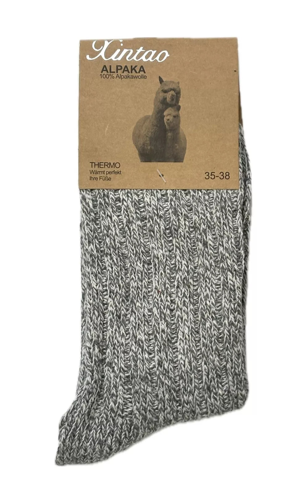 Melanžinės vilnos termo kojinės, įvairių spalvų