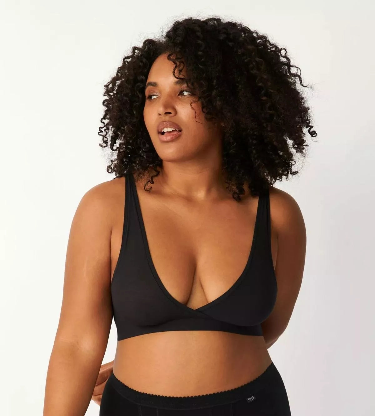 Sloggi Modalo braletė GO ALLROUND BRALETTE BLACK