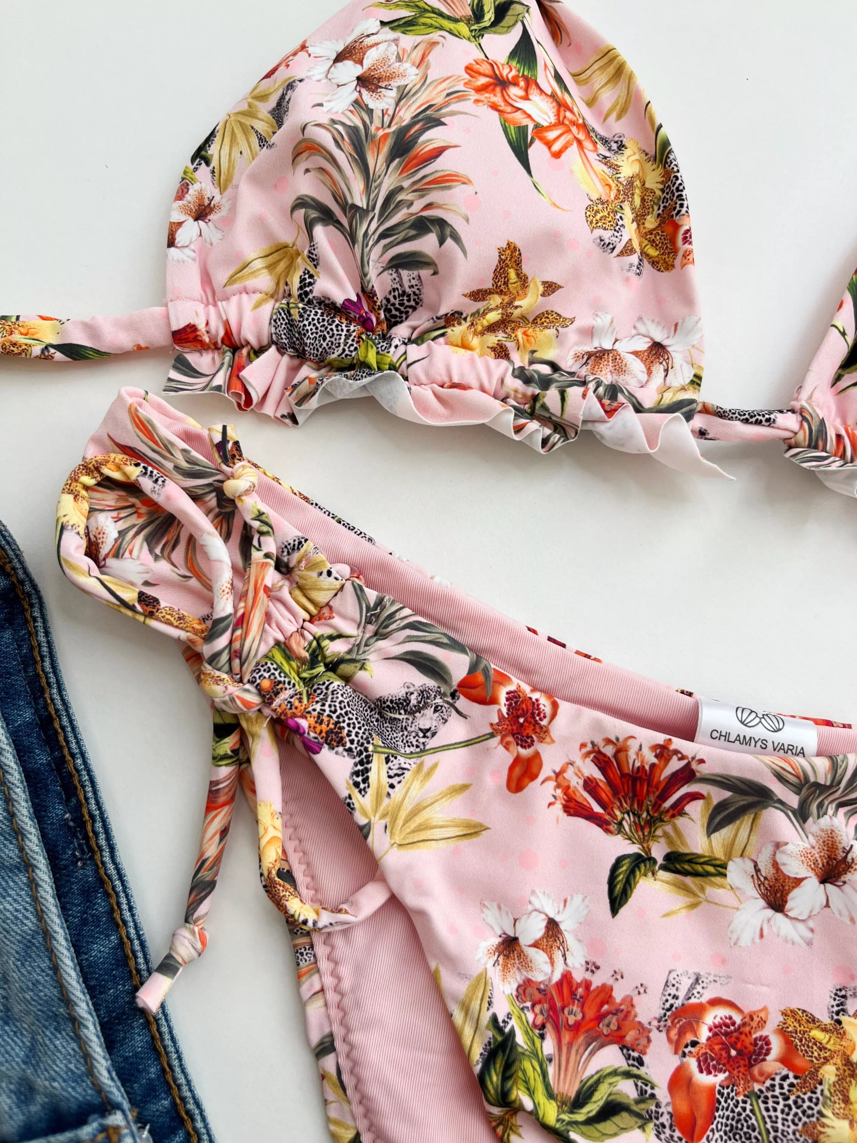 MrMiss Bikini maudymosi kostiumėlis PINKY LAND