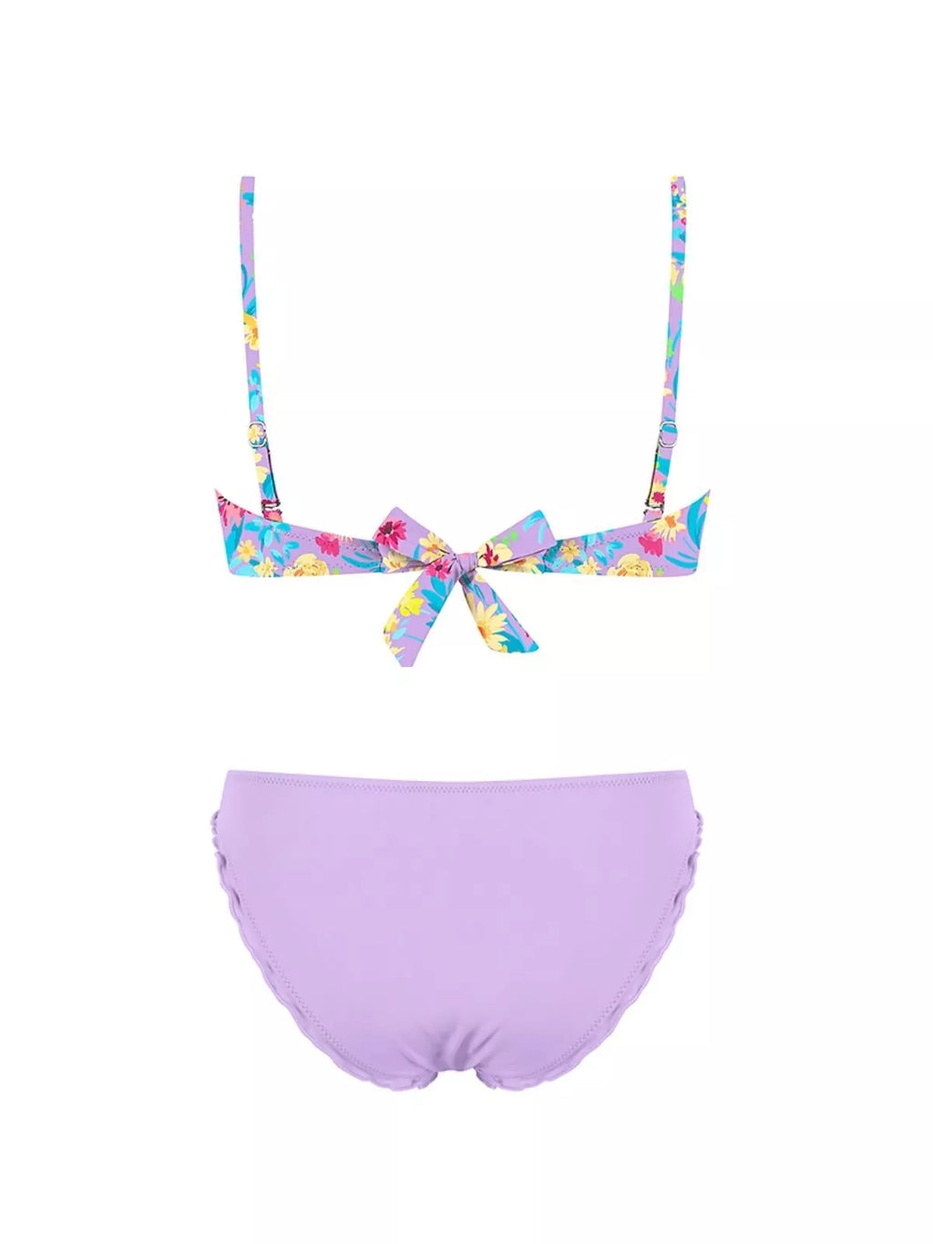 MrMiss Push-up bikini maudymosi kostiumėlis LILAC SUMMER