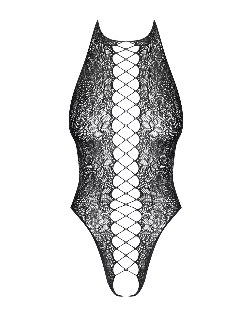 Obsessive Bodis - kūno kojinė B113, juodas