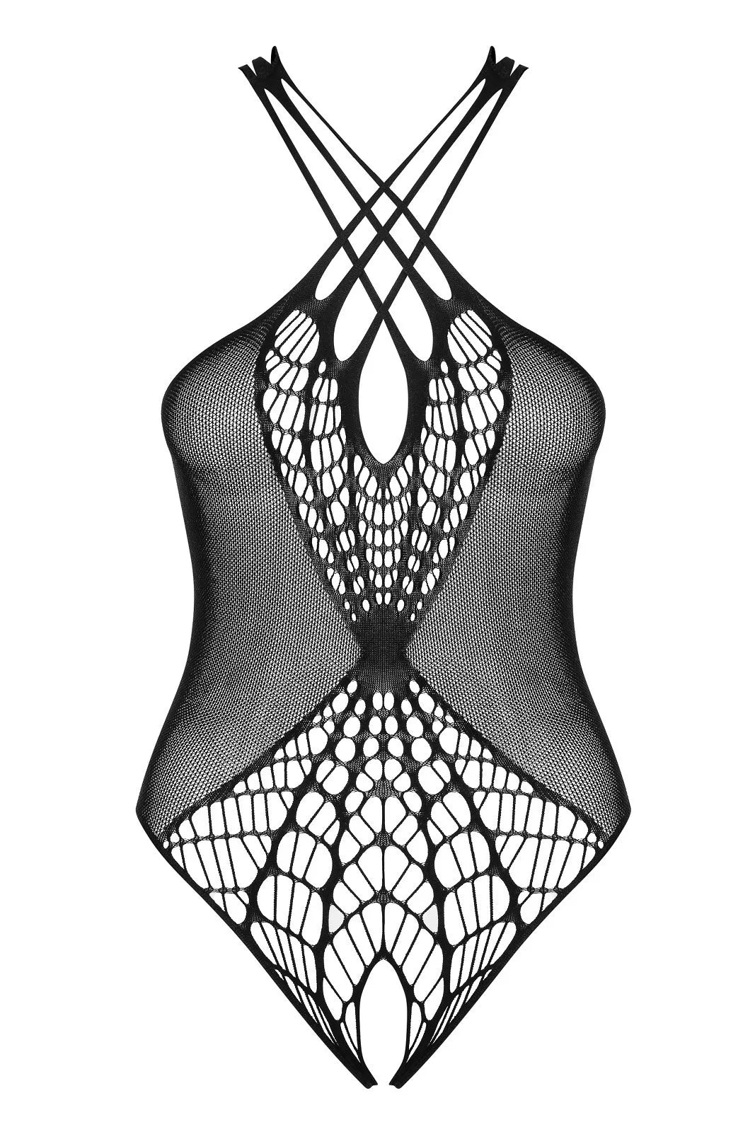 Obsessive Bodis - kūno kojinė B118, juoda