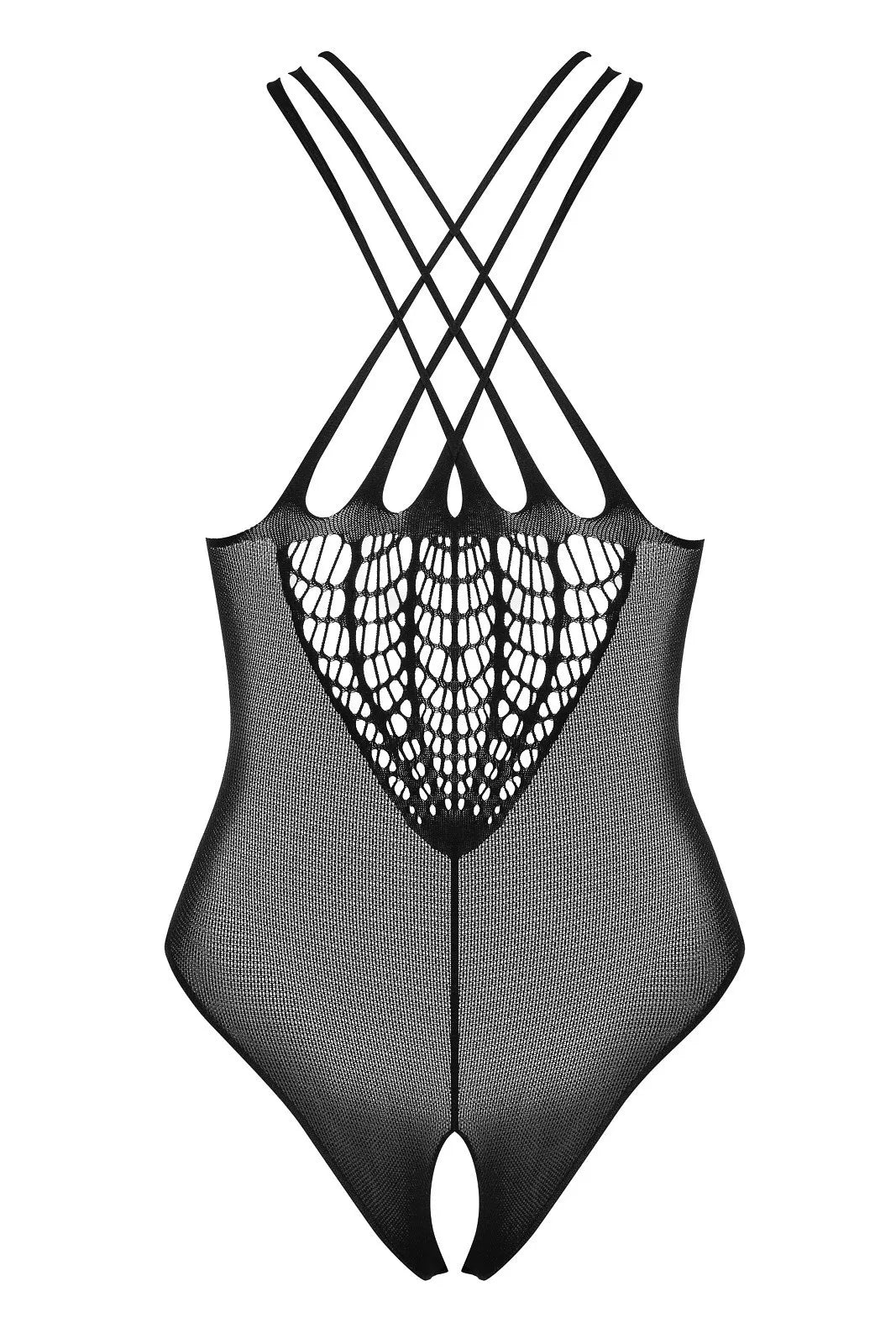 Obsessive Bodis - kūno kojinė B118, juoda