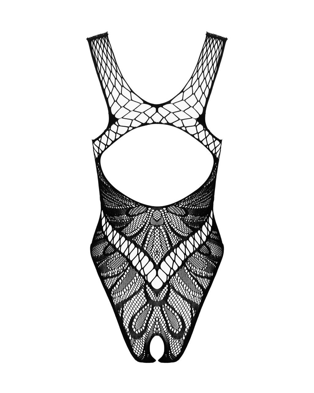 Obsessive Bodis - kūno kojinė B138, juoda