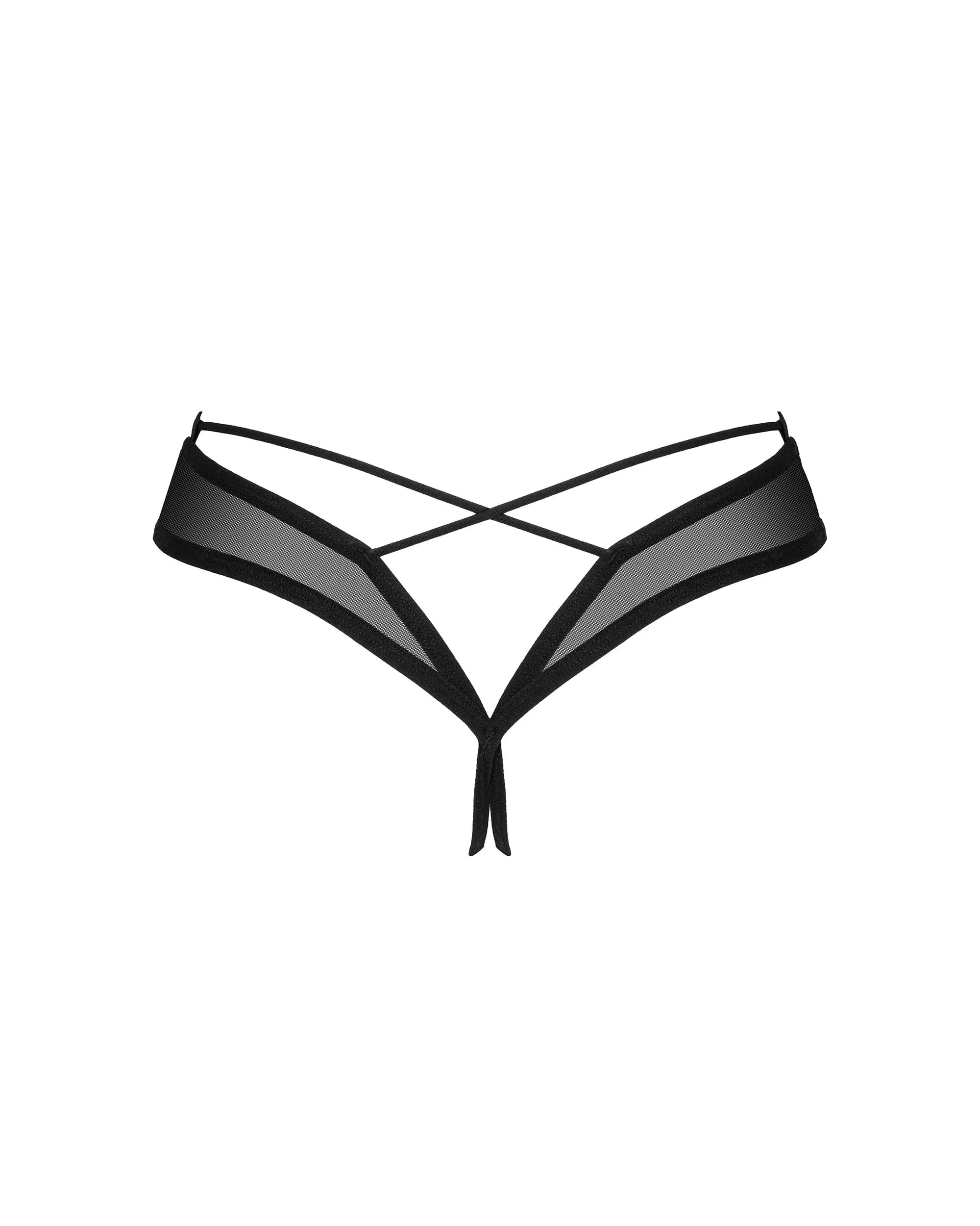 Obsessive Seksualios kelnaitės ROXELIA CROTCHLESS THONG