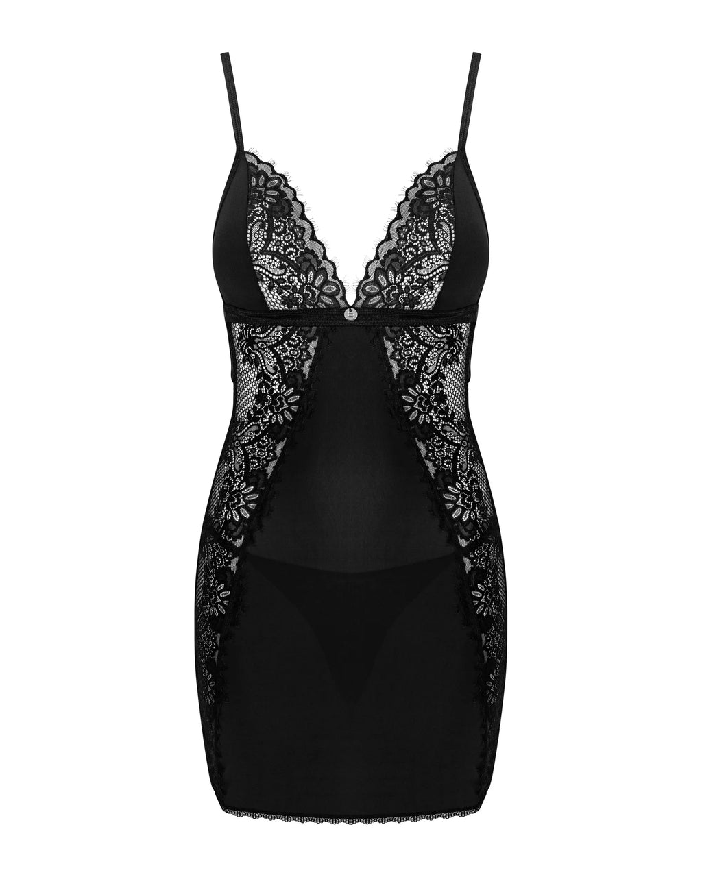 Obsessive Seksualus naktinukų ir stringų komplektas MADERRIS