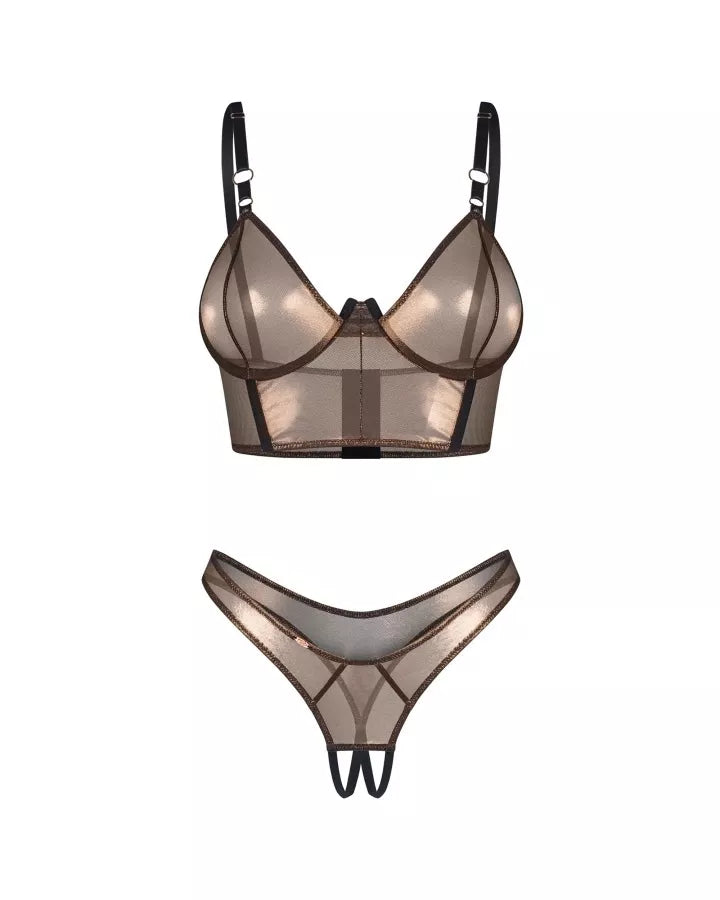 Obsessive Seksualus dviejų dalių komplektas SORANNA SET