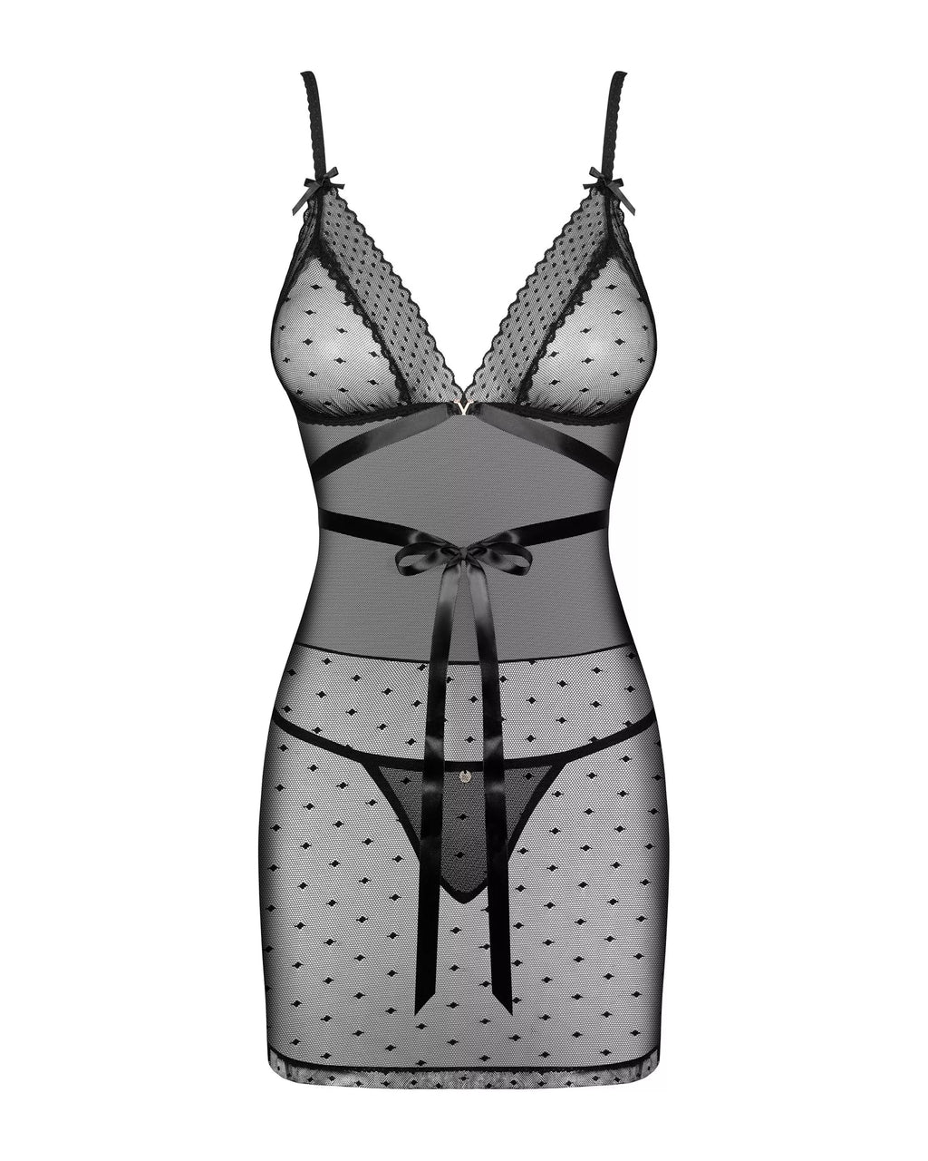 Obsessive Seksualūs naktinukai BOWESSA, juoda